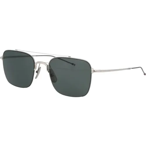 Stylische Sonnenbrille Tb-120 - Thom Browne - Modalova