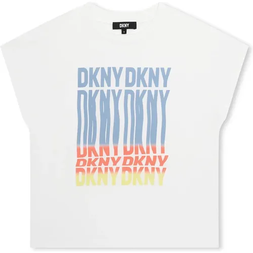 Weißes Top T-Shirt Dkny - DKNY - Modalova