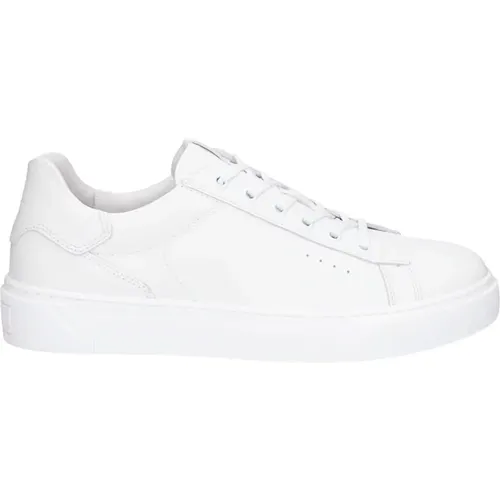 Weiße Sneakers E400240 Stilvolles Design , Herren, Größe: 40 EU - Nerogiardini - Modalova