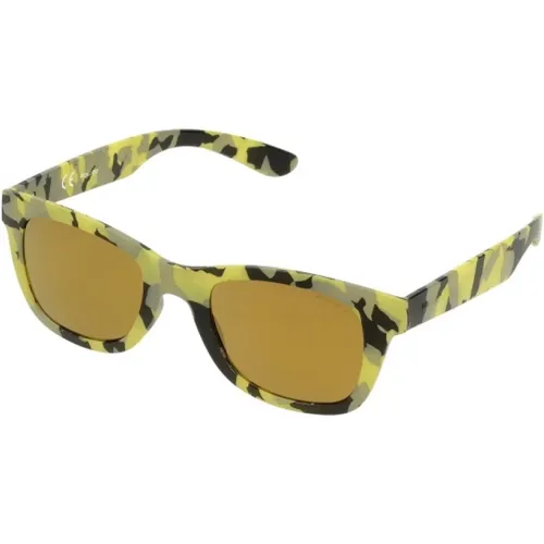 Injizierte Unisex-Sonnenbrille , unisex, Größe: 50 MM - Police - Modalova