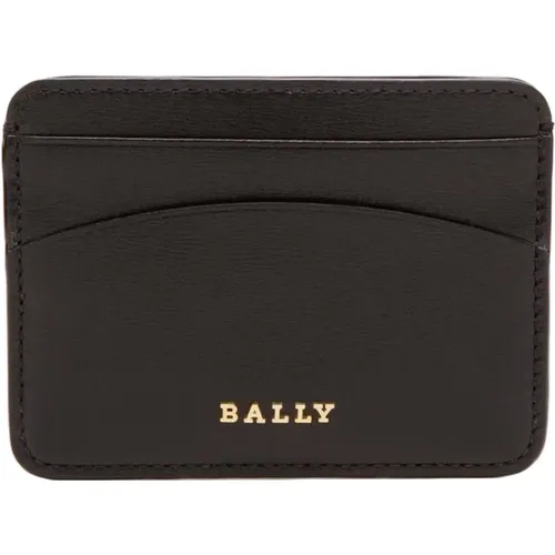 Leather Card Holder , female, Sizes: ONE SIZE - Bally - Modalova