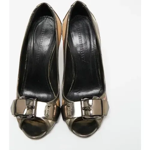 Pre-owned Canvas heels - Burberry Vintage - Modalova