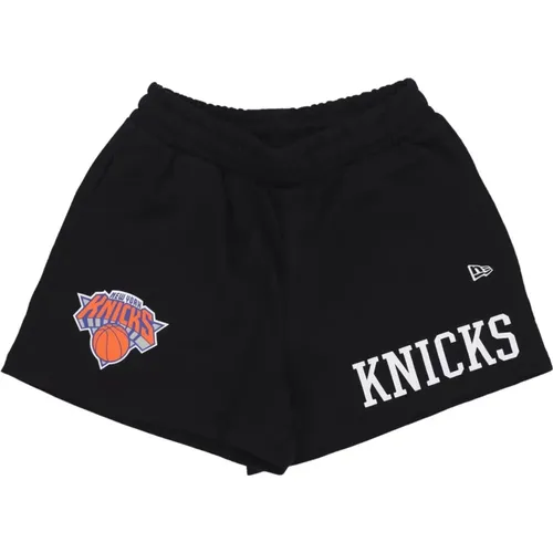 NBA Team Logo Shorts /Blue , female, Sizes: XS, M - new era - Modalova