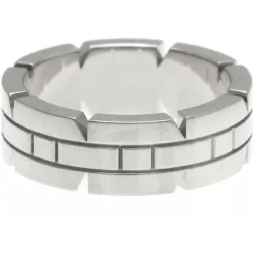 Pre-owned White Gold rings , female, Sizes: ONE SIZE - Cartier Vintage - Modalova