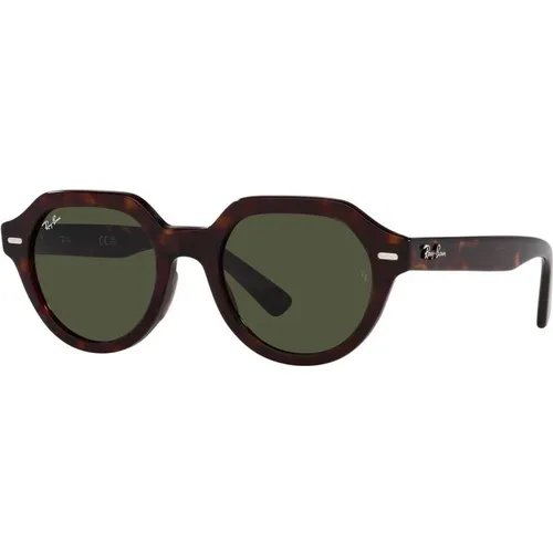 Gina 4399 Sunglasses in Havana Green , unisex, Sizes: 53 MM - Ray-Ban - Modalova