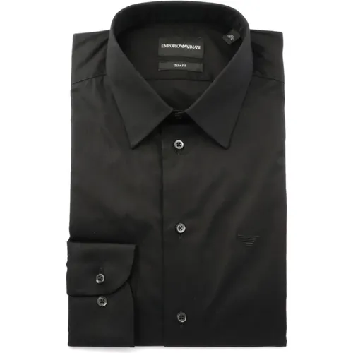 Modern Man`s Casual Shirt , male, Sizes: 3XS - Emporio Armani - Modalova