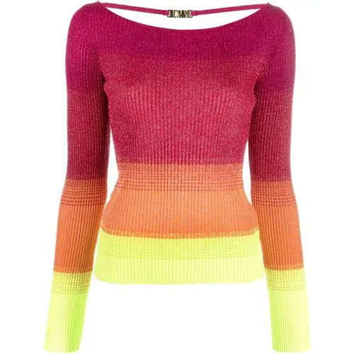 Lurex Degrade Sweater , female, Sizes: S, XS, M, L - Gcds - Modalova