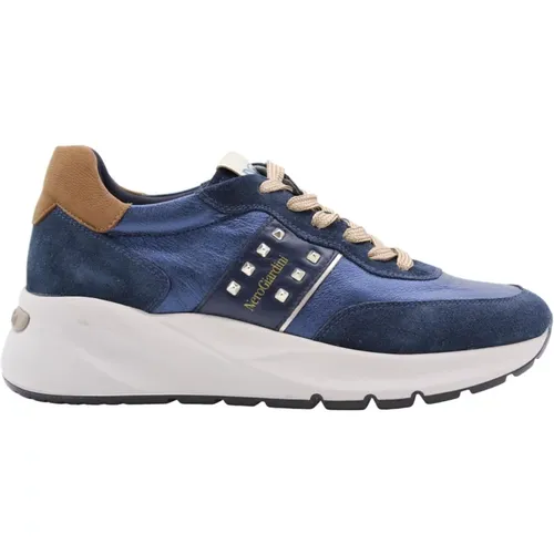 Gyro Sneaker , female, Sizes: 5 UK, 6 UK, 7 UK - Nerogiardini - Modalova