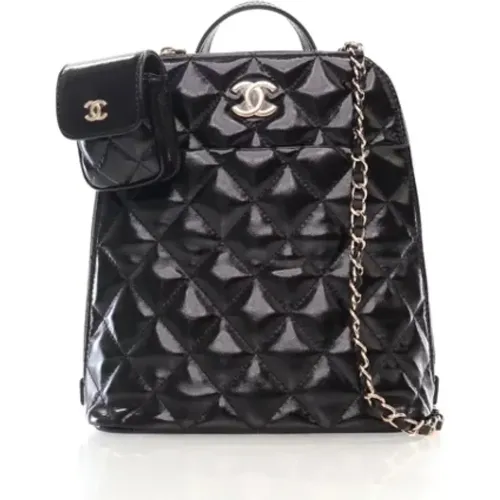 Pre-owned Leather chanel-bags , female, Sizes: ONE SIZE - Chanel Vintage - Modalova