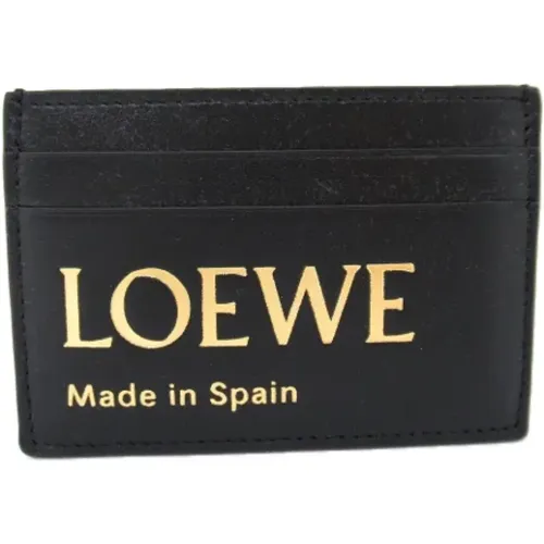 Pre-owned Leather wallets , female, Sizes: ONE SIZE - Loewe Pre-owned - Modalova