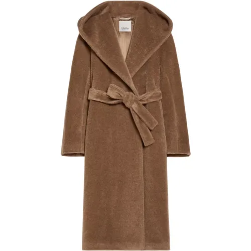 Luxuriöser Eliana Coat in Honey - Max Mara - Modalova