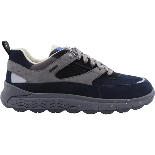 Stylish Sneaker with Kahlua Design , male, Sizes: 8 UK, 10 UK, 9 UK, 11 UK, 7 UK - Geox - Modalova