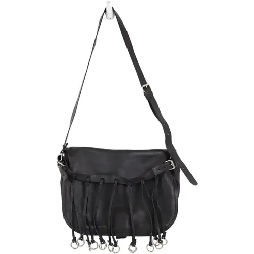 Pre-owned Leather shoulder-bags , female, Sizes: ONE SIZE - Balmain Pre-owned - Modalova