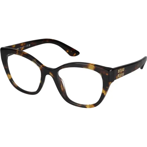 Stylische Brille , Damen, Größe: 54 MM - Miu Miu - Modalova