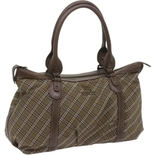 Pre-owned Canvas handbags , female, Sizes: ONE SIZE - Burberry Vintage - Modalova