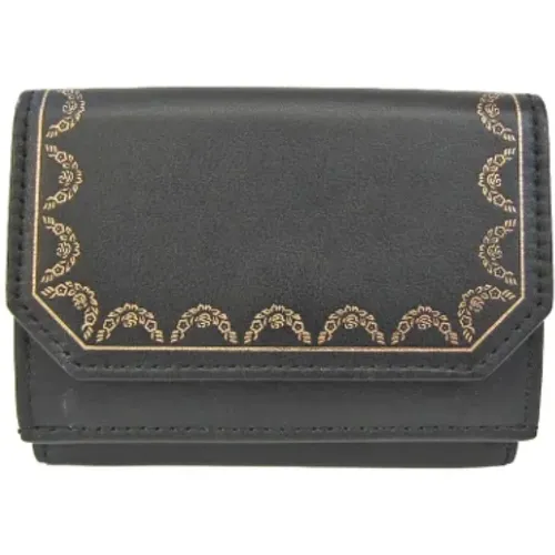 Pre-owned Leather wallets , female, Sizes: ONE SIZE - Cartier Vintage - Modalova