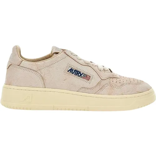 Puder Flache Schuhe Sneakers Donna , Damen, Größe: 36 EU - Autry - Modalova