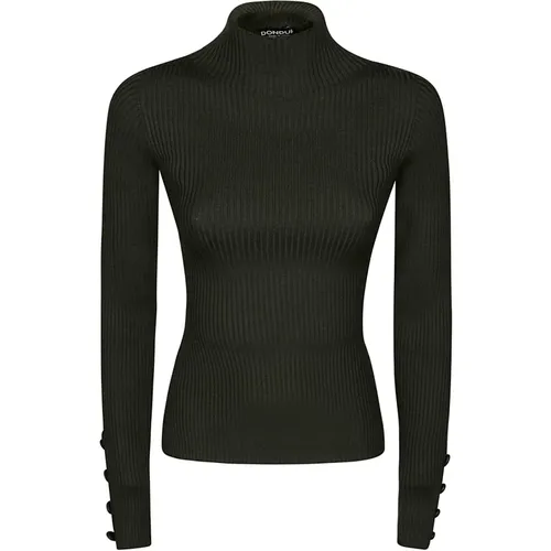 Turtleneck Sweater , Damen, Größe: M - Dondup - Modalova