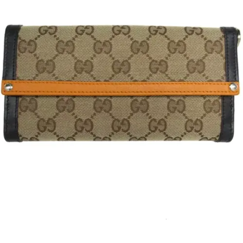 Pre-owned Leather wallets , female, Sizes: ONE SIZE - Gucci Vintage - Modalova