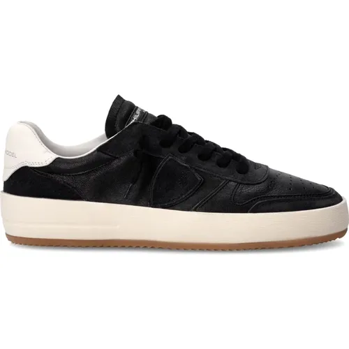 Sneakers Nice Tennis , Herren, Größe: 39 EU - Philippe Model - Modalova