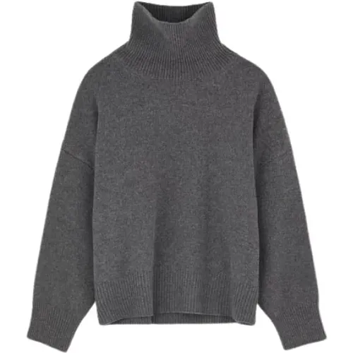 Oversized Merinowolle Strickpullover - Skall Studio - Modalova