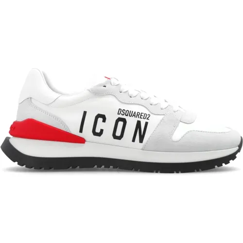 ‘Running’ sneakers , male, Sizes: 7 UK, 8 UK, 6 UK - Dsquared2 - Modalova
