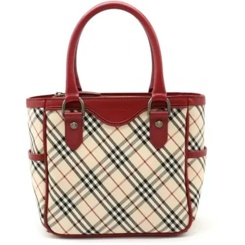 Pre-owned Canvas totes , female, Sizes: ONE SIZE - Burberry Vintage - Modalova