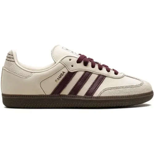 White Maroon Grey Wonder Sneakers , female, Sizes: 10 UK, 10 1/2 UK - Adidas - Modalova