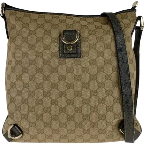 Pre-owned Canvas crossbody-bags , unisex, Sizes: ONE SIZE - Gucci Vintage - Modalova