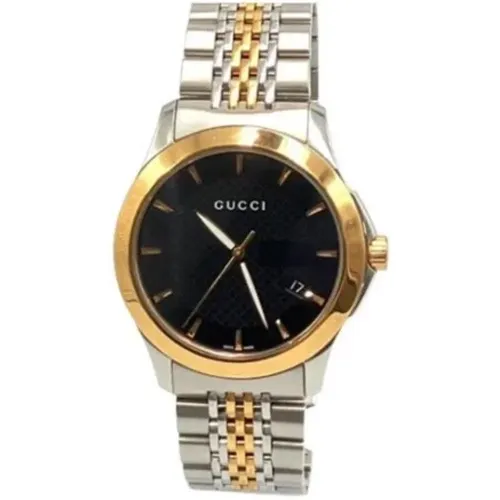 Pre-owned Glass watches , male, Sizes: ONE SIZE - Gucci Vintage - Modalova