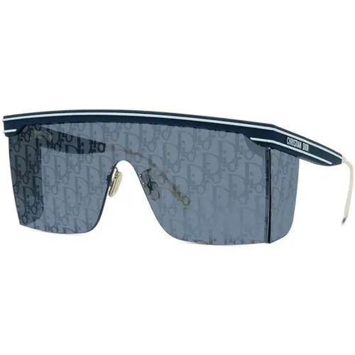 Blaue Spiegelglas-Sonnenbrille für Frauen - Dior - Modalova