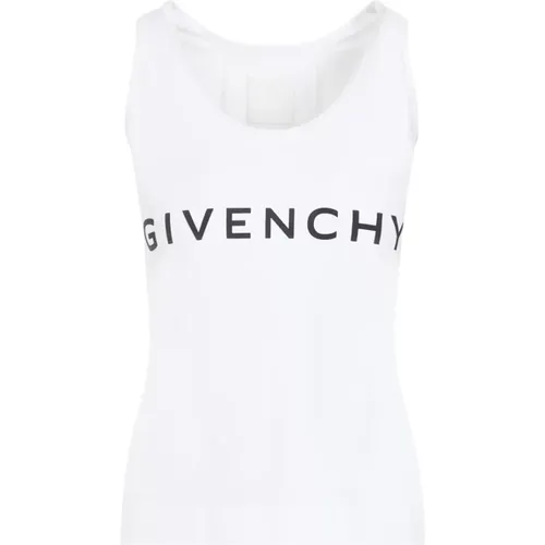 Top in Weiß und Schwarz Givenchy - Givenchy - Modalova