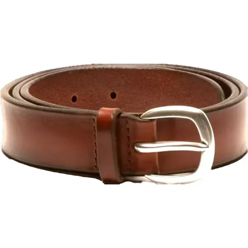 Elegant Leather Belt , male, Sizes: 100 CM - Orciani - Modalova