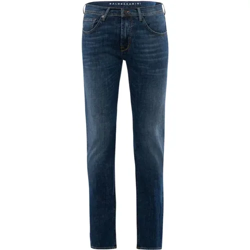 Slim-Fit Stretch Jeans , Herren, Größe: W33 L34 - BALDESSARINI - Modalova
