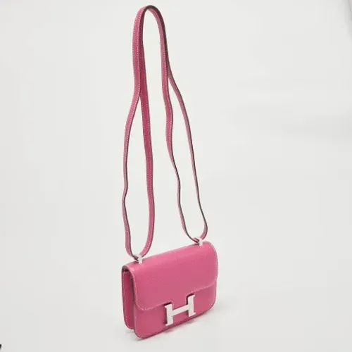 Pre-owned Leder schultertasche - Hermès Vintage - Modalova