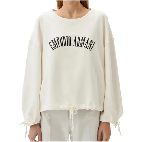 Sweatshirt , female, Sizes: L, S, M - Emporio Armani - Modalova