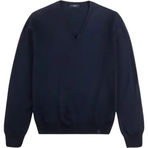 Trendige Pullover , Herren, Größe: 2XL - Fay - Modalova