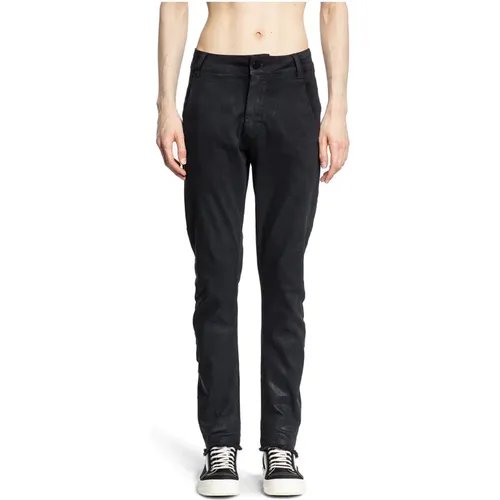 Schwarze Skinny Baumwollhose , Herren, Größe: XL - Thom Krom - Modalova