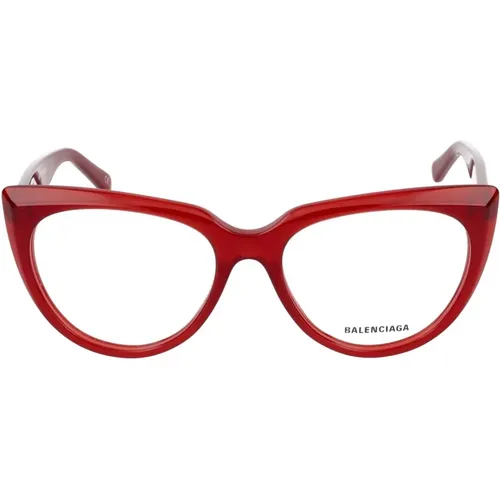 Stilvolle Brille Bb0218O , Damen, Größe: 53 MM - Balenciaga - Modalova