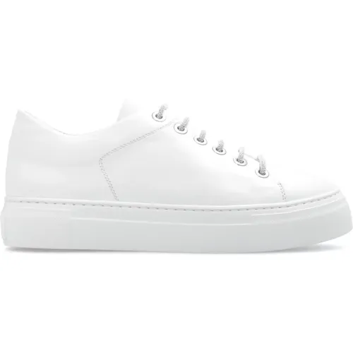 Kristall-Plateau-Sneakers , Damen, Größe: 37 1/2 EU - AGL - Modalova