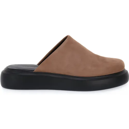 Blenda Warm Sand Leder Mules - Vagabond Shoemakers - Modalova