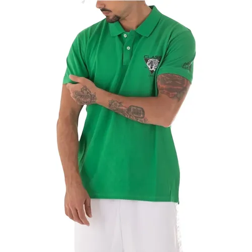 Herren Logo Polo Shirt , Herren, Größe: 2XL - Just Cavalli - Modalova