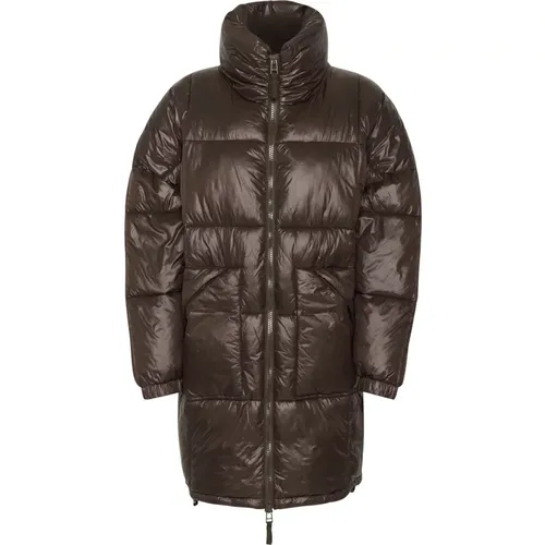 Quilted Jacket Dark Oak Florinesz Style , female, Sizes: XL, XS, L, S, 2XL, M - Saint Tropez - Modalova