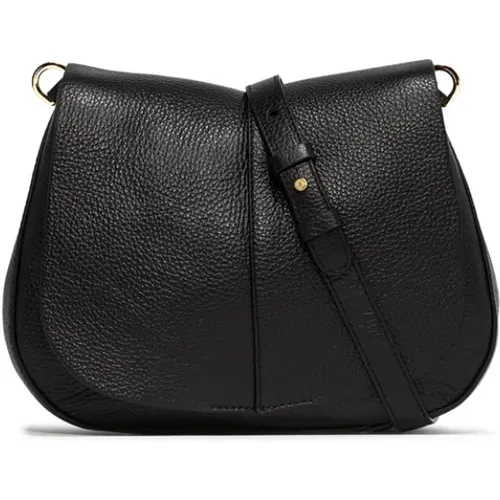 Helena Round Leather Bag , female, Sizes: ONE SIZE - Gianni Chiarini - Modalova