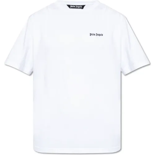 T-shirt with logo , male, Sizes: S, XS, M, L - Palm Angels - Modalova