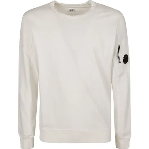 Gemütlicher Fleece-Sweatshirt , Herren, Größe: XL - C.P. Company - Modalova