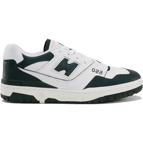 Weiß Dunkelgrüne Sneakers , Herren, Größe: 38 EU - New Balance - Modalova