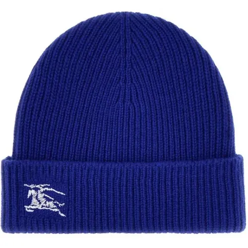 Kaschmir Beanie Mütze mit Pegaso Stickerei - Burberry - Modalova