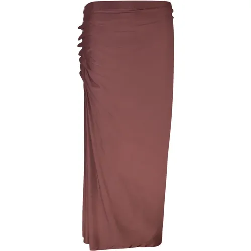 Women's Clothing Skirts Ss24 , female, Sizes: 2XS - Paco Rabanne - Modalova