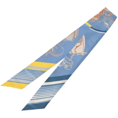 Pre-owned Silk scarves , female, Sizes: ONE SIZE - Hermès Vintage - Modalova